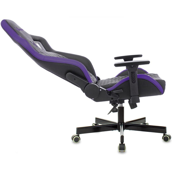 Кресло игровое Knight Outrider (1685571) черный/фиолетовый