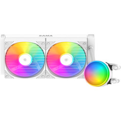 Система жидкостного охлаждения для процессора Sama L50 240 (белый)