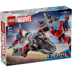 Конструктор LEGO Super Heroes Битва Капитана Америки против Красного Халка 76292