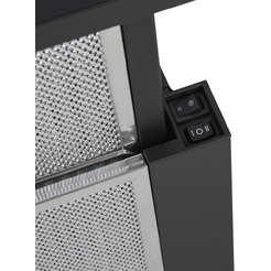 Кухонная вытяжка MAUNFELD VS Light (Glass) 60 (черное стекло)