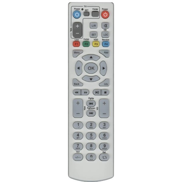 Пульт ДУ ZALA IP TV серый (GDL-62-ZTE030)