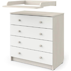 Комод пеленальный Атон Odin (бодега светлая/белый)