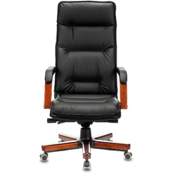 Кресло Бюрократ T-9927WALNUT (черный)
