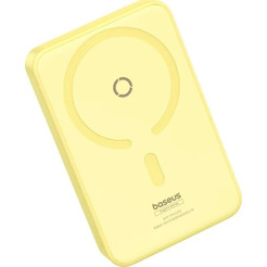 Внешний аккумулятор Baseus MagPro Magnetic Bracket Wireless Fast-Charging Power Bank 20W 5000mAh (желтый)