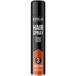 Лак для волос средней фиксации EPICA Professional MEDIUM 400 мл