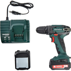 Аккумуляторная дрель-шуруповерт Metabo BS14.4 (602206550) с 2-мя АКБ и ЗУ
