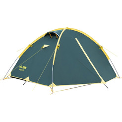Треккинговая палатка TRAMP Ranger 3 V2 (зеленый)