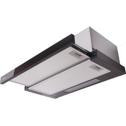 Вытяжка кухонная DACH STELA 2 60 black full glass