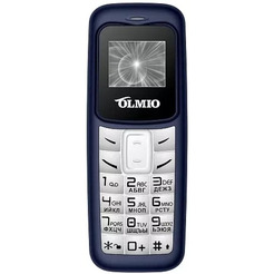 Мобильный телефон Olmio A02 (синий-белый)