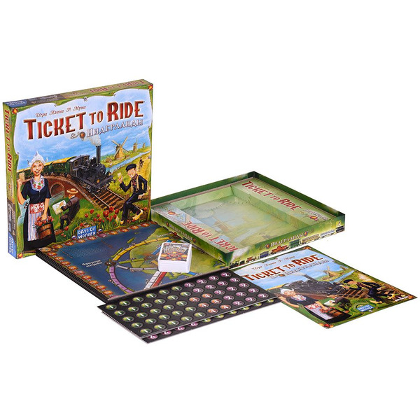 Настольная игра Hobby World Ticket to Ride : Нидерланды 915916