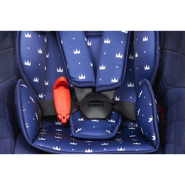Автокресло Lorelli Jupiter Dark Blue Crowns