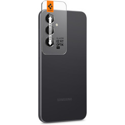 Защитное стекло Spigen Optik TR EZ Fit camera protector для Samsung Galaxy S23 FE AGL06987 (2шт)
