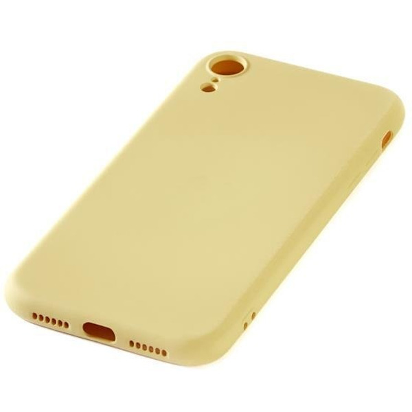 Бампер BINGO LiquidI TPU для APPLE iPhone XR Желтый