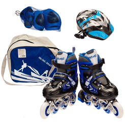 Роликовые коньки Favorit 106SET-M-BL