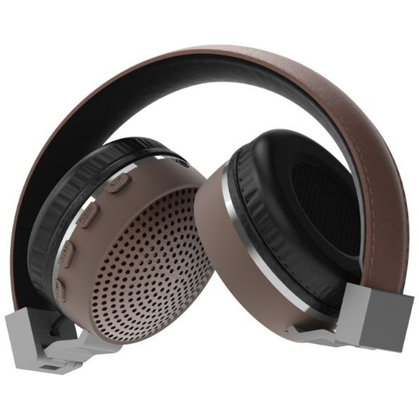 Наушники Ritmix RH-460BTH (коричневый)