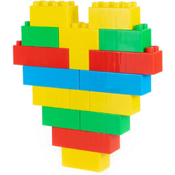 Конструктор Полесье Строитель XL 93671