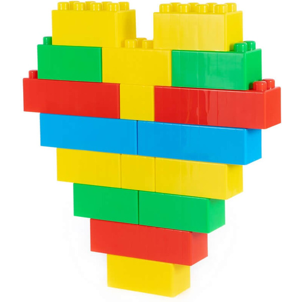 Конструктор Полесье Строитель XL 93671