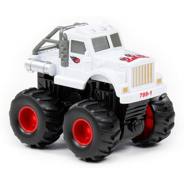 Внедорожник Полесье Монстр Внедорожник. Грузовик 24538 (белый)