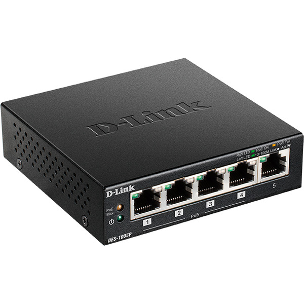 Коммутатор D-Link DES-1005P