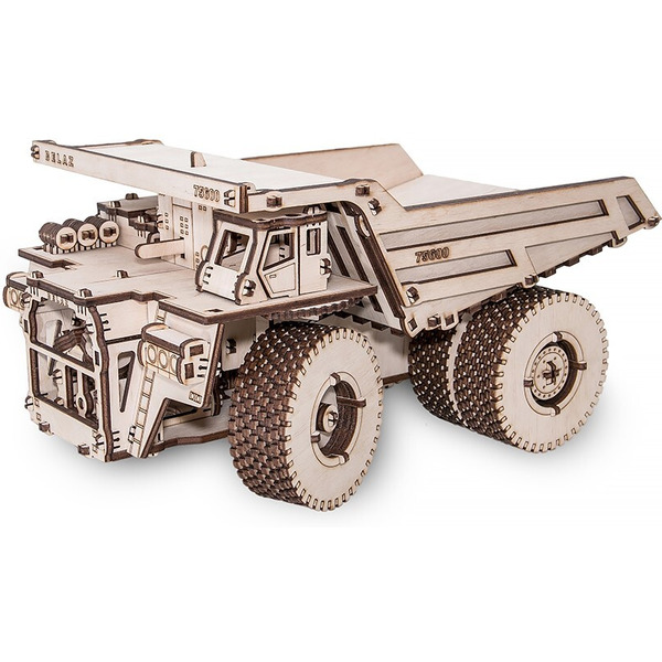 Механическая модель в виде конструктора EWA БелАЗ 75600