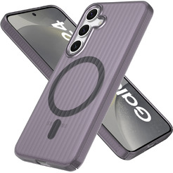 Задняя накладка CASE Translucent Strip Samsung Galaxy S24, черный