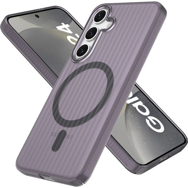 Задняя накладка CASE Translucent Strip Samsung Galaxy S24, черный