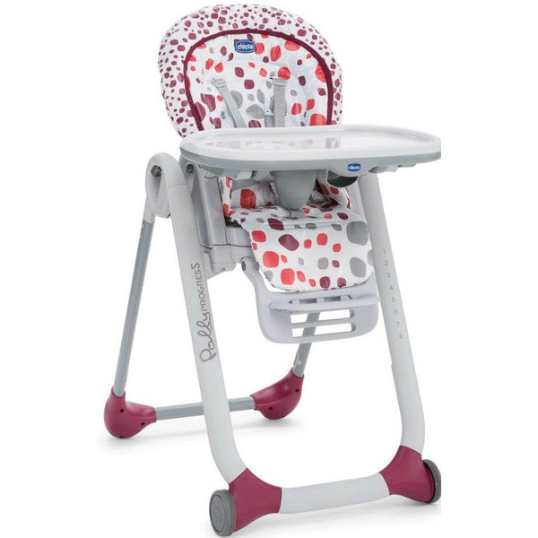 Стульчик для кормления Chicco POLLY Progres5 CHERRY