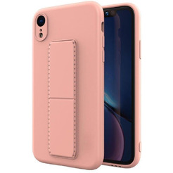 Бампер Bingo Stand для APPLE iPhone XR Розовый