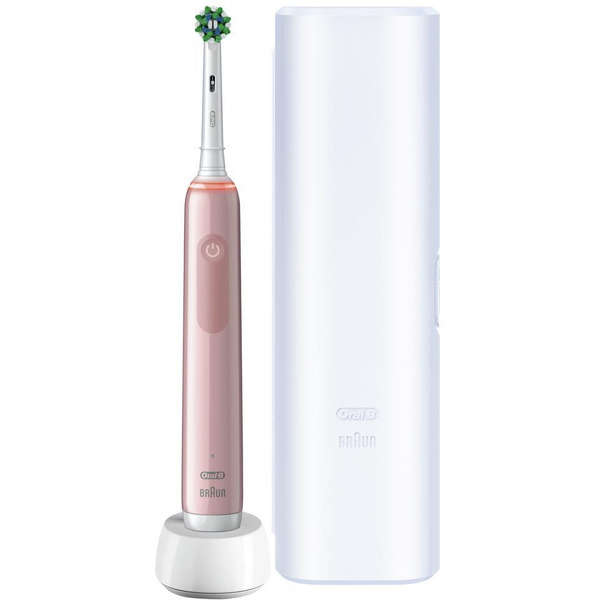 Электрическая зубная щетка Braun Oral-B Pro 3 3500/D505.513.3X (розовый)