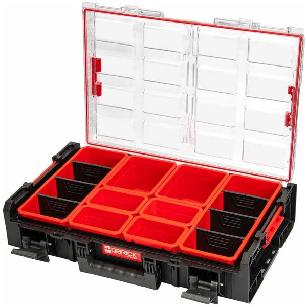 Органайзер Qbrick System One Organizer XL 2.0 Long Bin Red Ultra HD ORGQXL2LBCCZEBY003 (красный)
