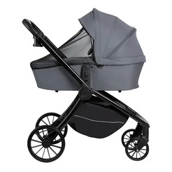 Детская универсальная коляска Farfello Baby Shell 2025 3в1 BBS-014 (серый)