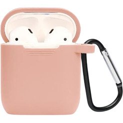 Чехол Bingo Silicone для APPLE AirPods 2 (персиковый)