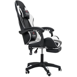 Игровое кресло Calviano 1590 (PU, черный/белый)