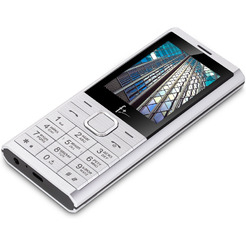 Мобильный телефон F+ B241 (серебристый)