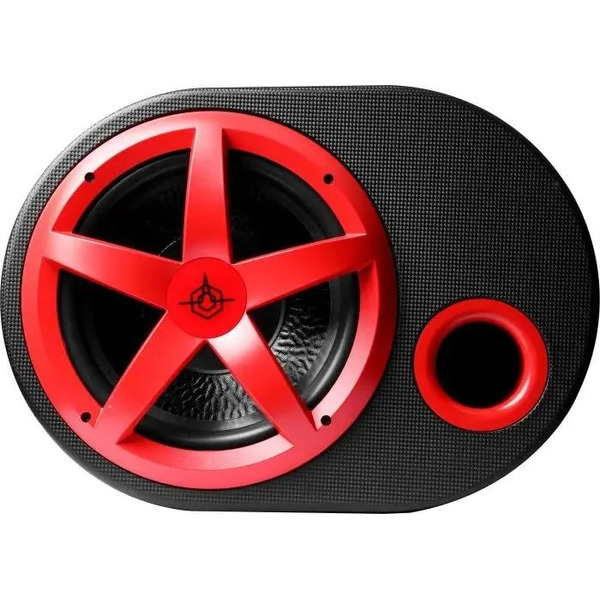 Сабвуфер Урал АС-У12А (черно-красный)