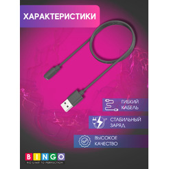 Кабель BINGO для HAYLOU Solar Plus RT3 LS16 Черный