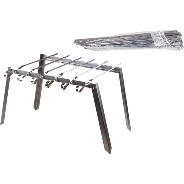 Подставка под шампура + 6 шампуров PERFECTO LINEA 47-750865