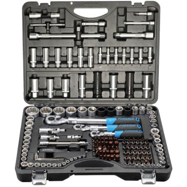 Универсальный набор инструментов FORSAGE 41501-5 PREMIUM 156 предметов