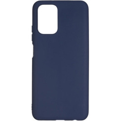 Накладка Case Matte Lux для Xiaomi Redmi 10 (синий)
