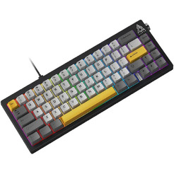 Клавиатура AJAZZ AK650 Moon Yellow Switch (серый/белый/желтый)