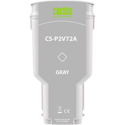 Картридж струйный Cactus CS-F9J80A 727 XXL (серый)
