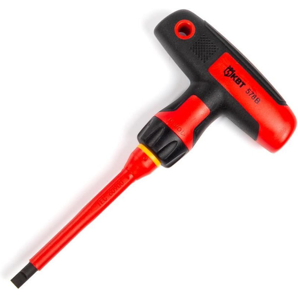 Отвертка диэлектрическая КВТ со сменными битами НИО-4412-Т ПРОФИ