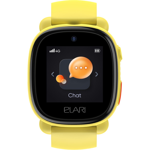 Часы-телефон Elari KidPhone 4G Lite (KP-4G L) желтый