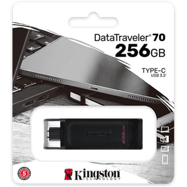 USB Flash Kingston DataTraveler 70 256GB (DT70/256GB)