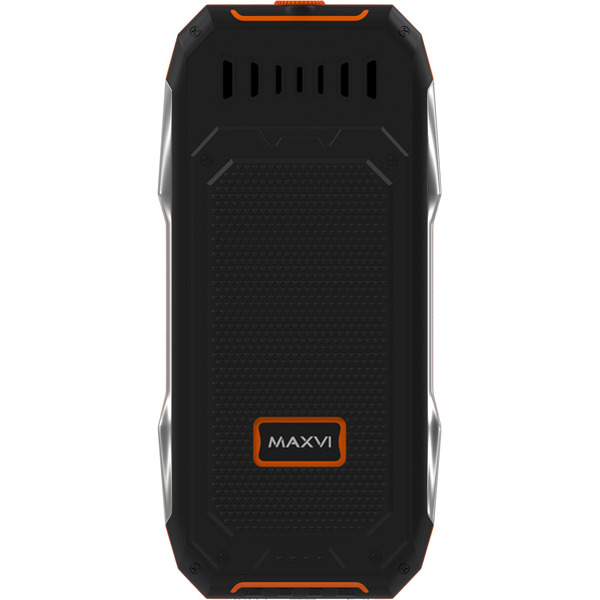 Кнопочный телефон Maxvi T101 (оранжевый)