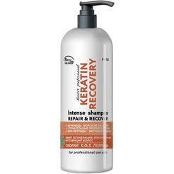 Шампунь FREZY GRAND KERATIN RECOVERY (СКОРАЯ SOS ПОМОЩЬ) для регенерации и реконструкции волос, 1000 мл