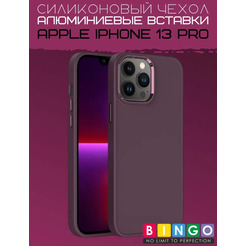 Бампер Bingo Metal для APPLE iPhone 13 Pro Бордовый
