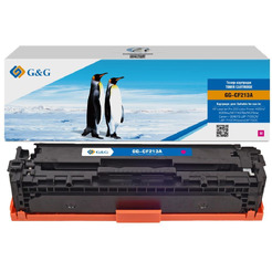 Картридж лазерный G&G GG-CF213A пурпурный (1800стр.) для HP LJ Pro 200 color Printer M251n/nw/MFP M276n/nw