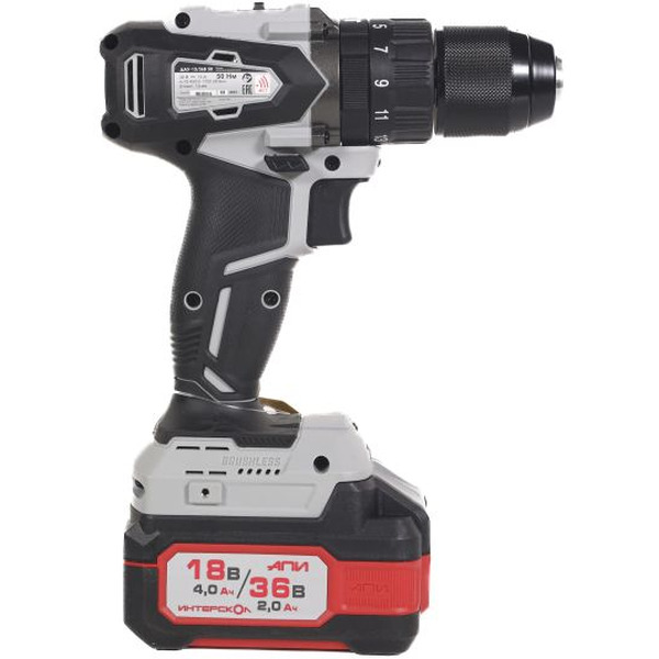 Дрель-шуруповерт Интерскол ДАУ-13/36В 50 (850.2.2.70)