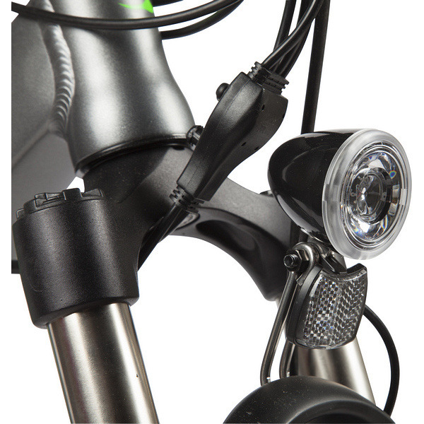 Велогибрид Eltreco FS 900 26 (серый/зеленый)